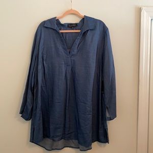 NWT Eloquii denim style tunic